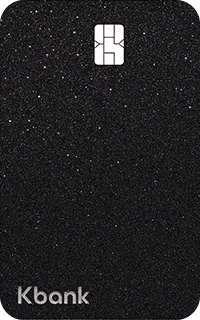 케이뱅크 ONE 체크카드 카드 이미지