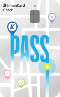 K-패스 신한카드 체크 카드 이미지